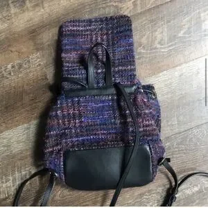 kate spade | Bags | Kate Spade Mini Backpack Purple And Blue  display picture 3